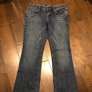 Loft curvy boot leg jeans